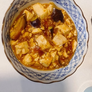 本格中華！簡単茄子入り麻婆豆腐